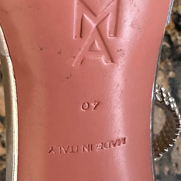 AMINA MUADDI Ursina Transparent Glass Pump Crystal Embellished - Picture 12 of 12